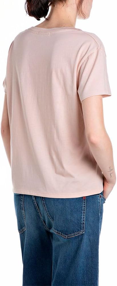 Replay - T-shirt scollo a v