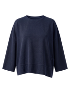 Risskio | Felpa Ruby in misto modal blu