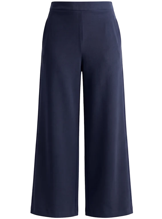 Risskio | Pantalone Riley in misto modal blu
