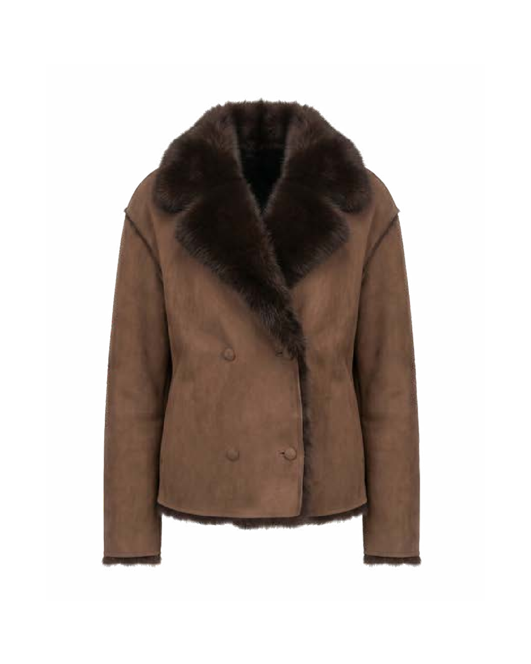 Risskio | Giacca double face in ecopelliccia