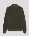 Ferrante | Serafino con  Zip in Lana Merino Extrafine | Uomo