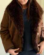 Risskio | Giacca double face in ecopelliccia