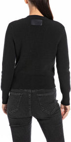 Replay | Cardigan bottoni gioiello