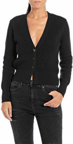 Replay | Cardigan bottoni gioiello