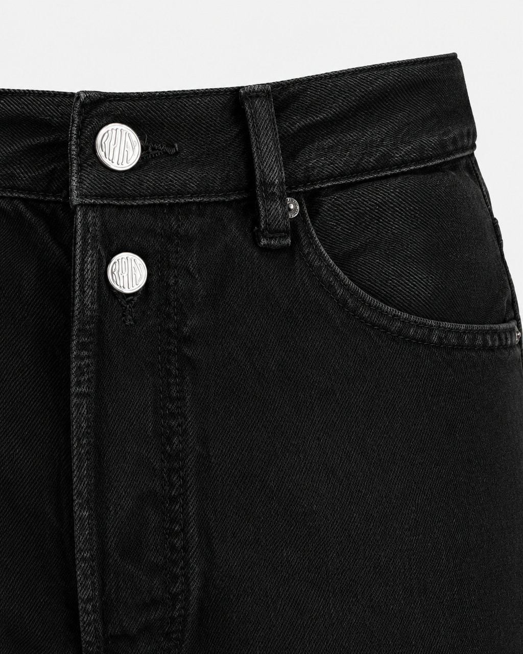 Replay | Shorts Donna Denim Straight Fit | Black