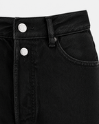 Replay | Shorts Donna Denim Straight Fit | Black