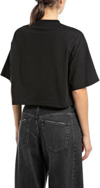 Replay | Crop Top Donna con Logo | Black