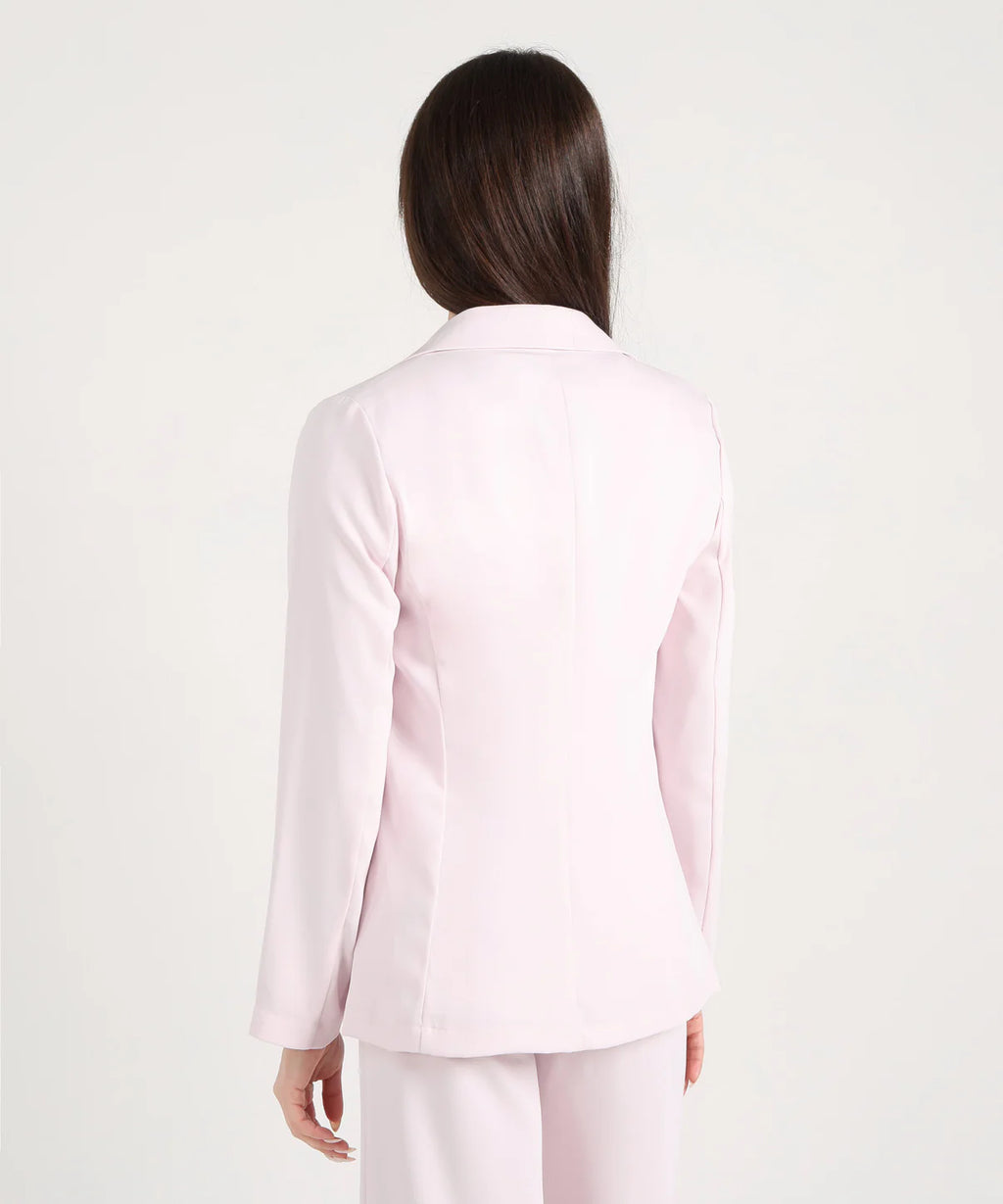 Maidamila | Completo Blazer e Pantalone Rosa | Tailleur Donna
