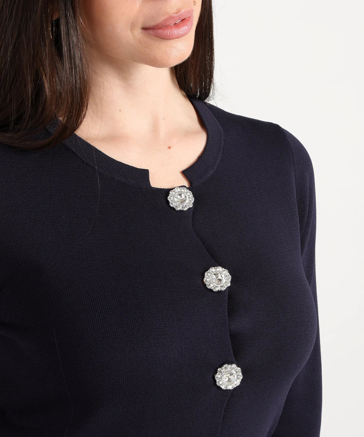 Maidamila - Cardigan Bottoni gioiello