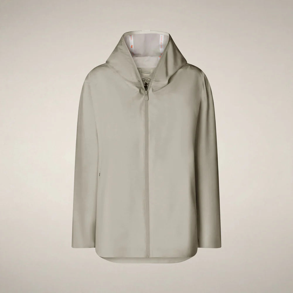 Save The Duck | Dawa Rainy Beige | Giacca Impermeabile Donna