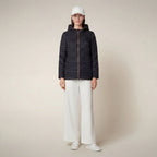 Save The Duck | Alima | Piumino donna con cappuccio