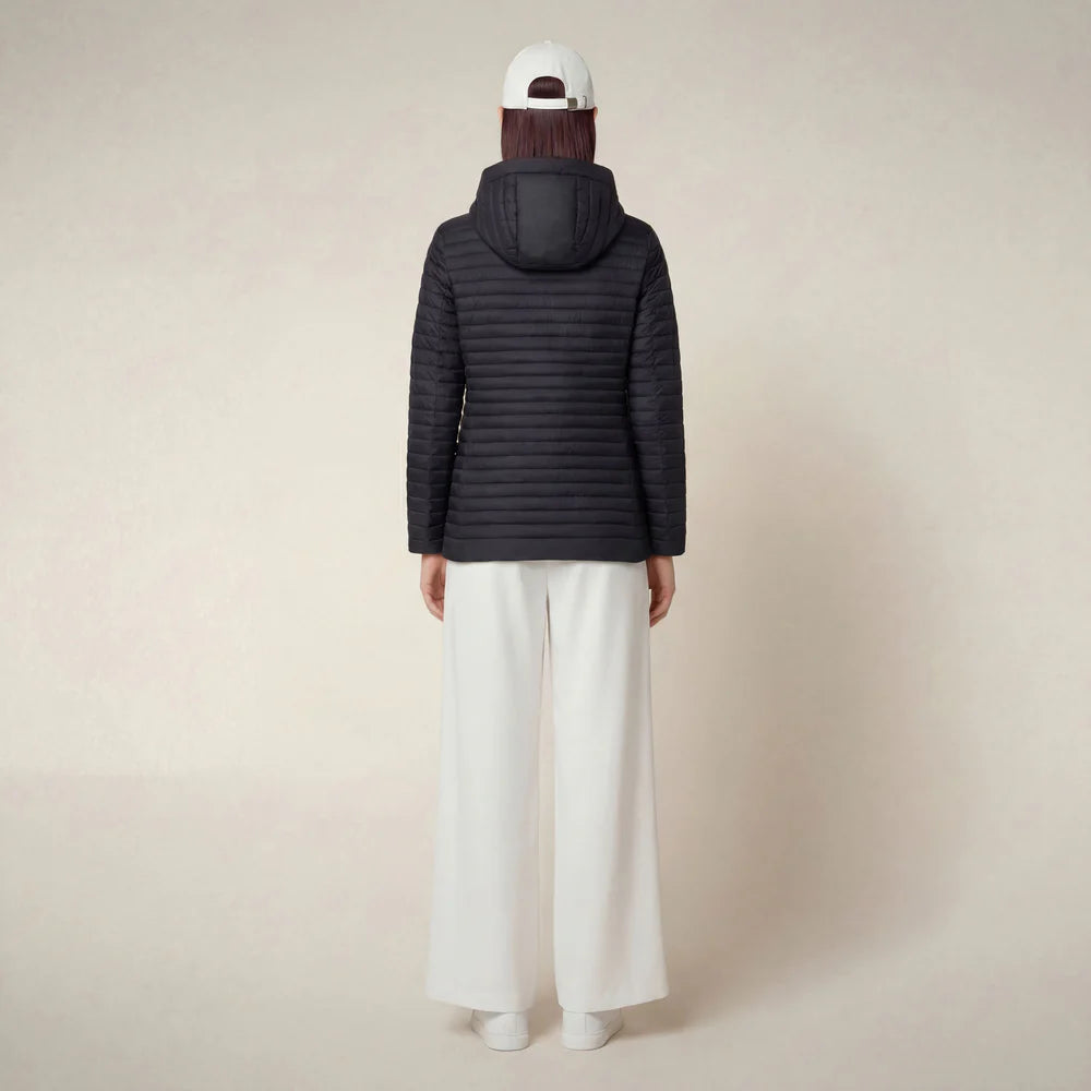 Save The Duck | Alima | Piumino donna con cappuccio