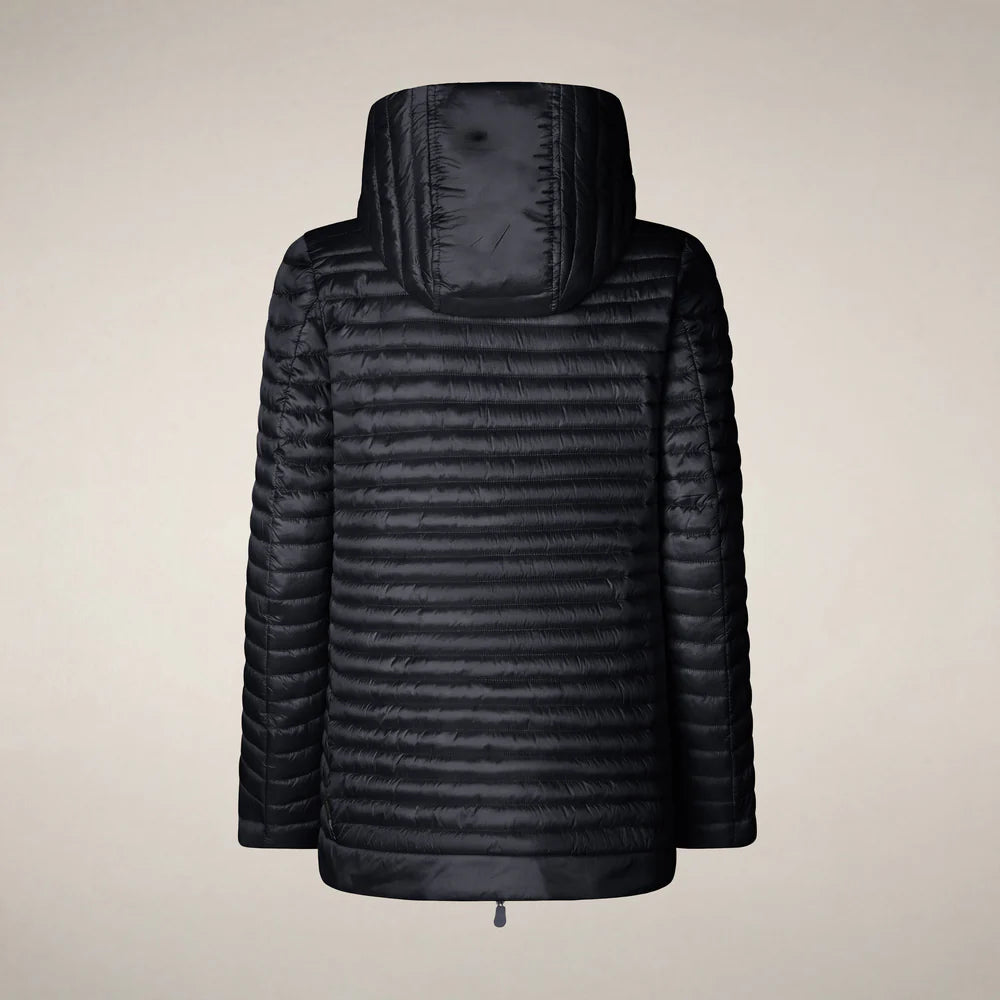 Save The Duck | Alima | Piumino donna con cappuccio