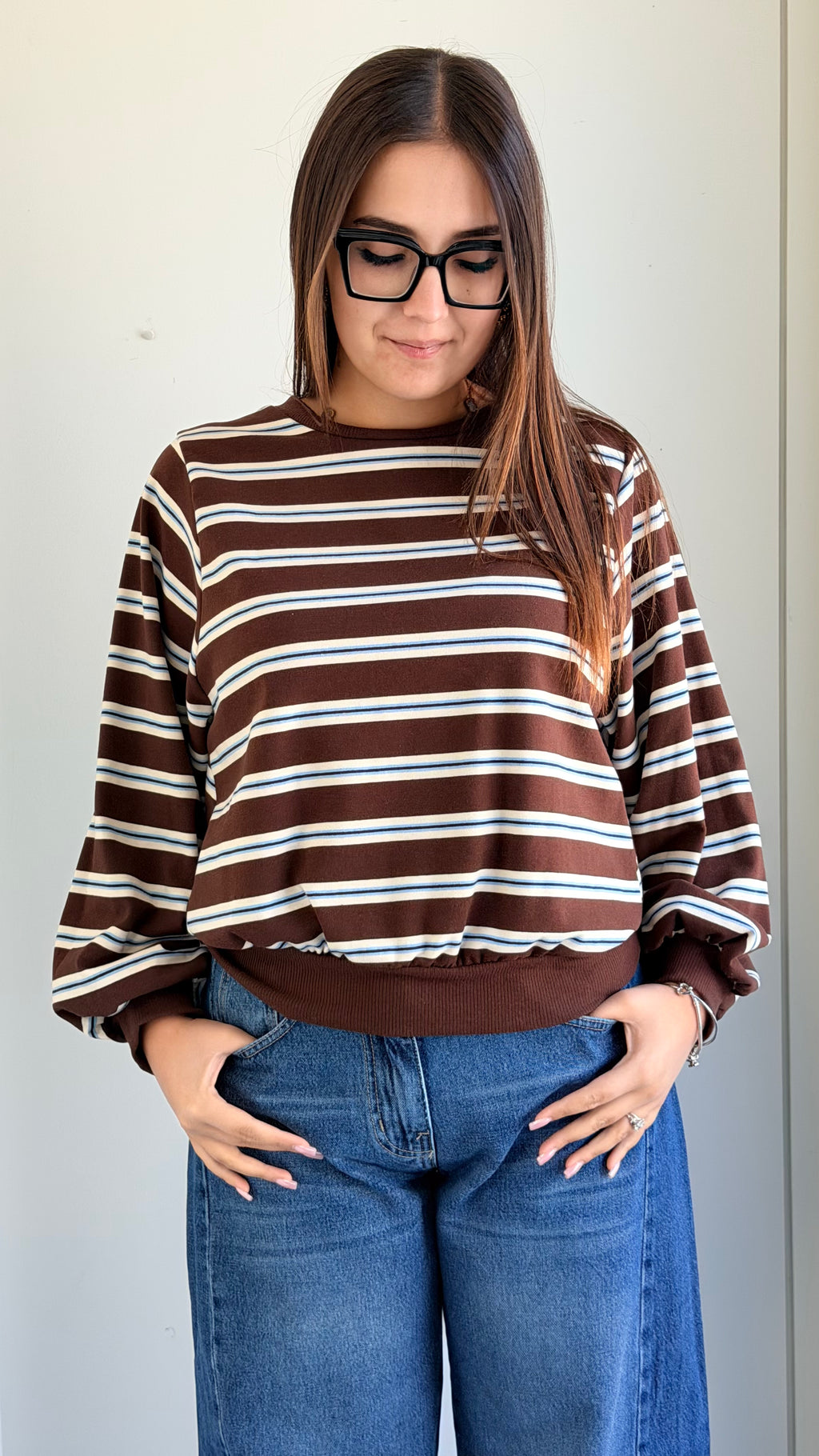Risskio | Felpa Harper a righe