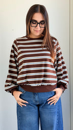 Risskio | Felpa Harper a righe
