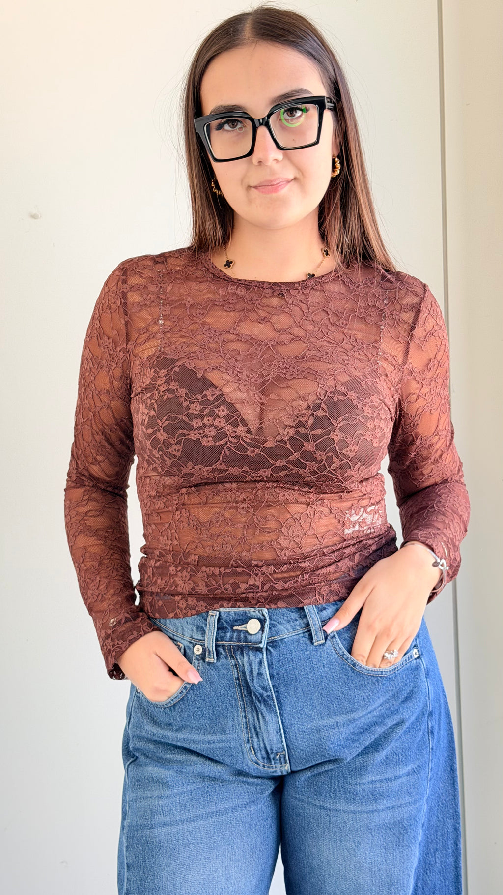 Risskio | Maglia Sadie in pizzo