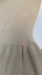 Replay | Top Donna in Maglia con Volant Sage Green