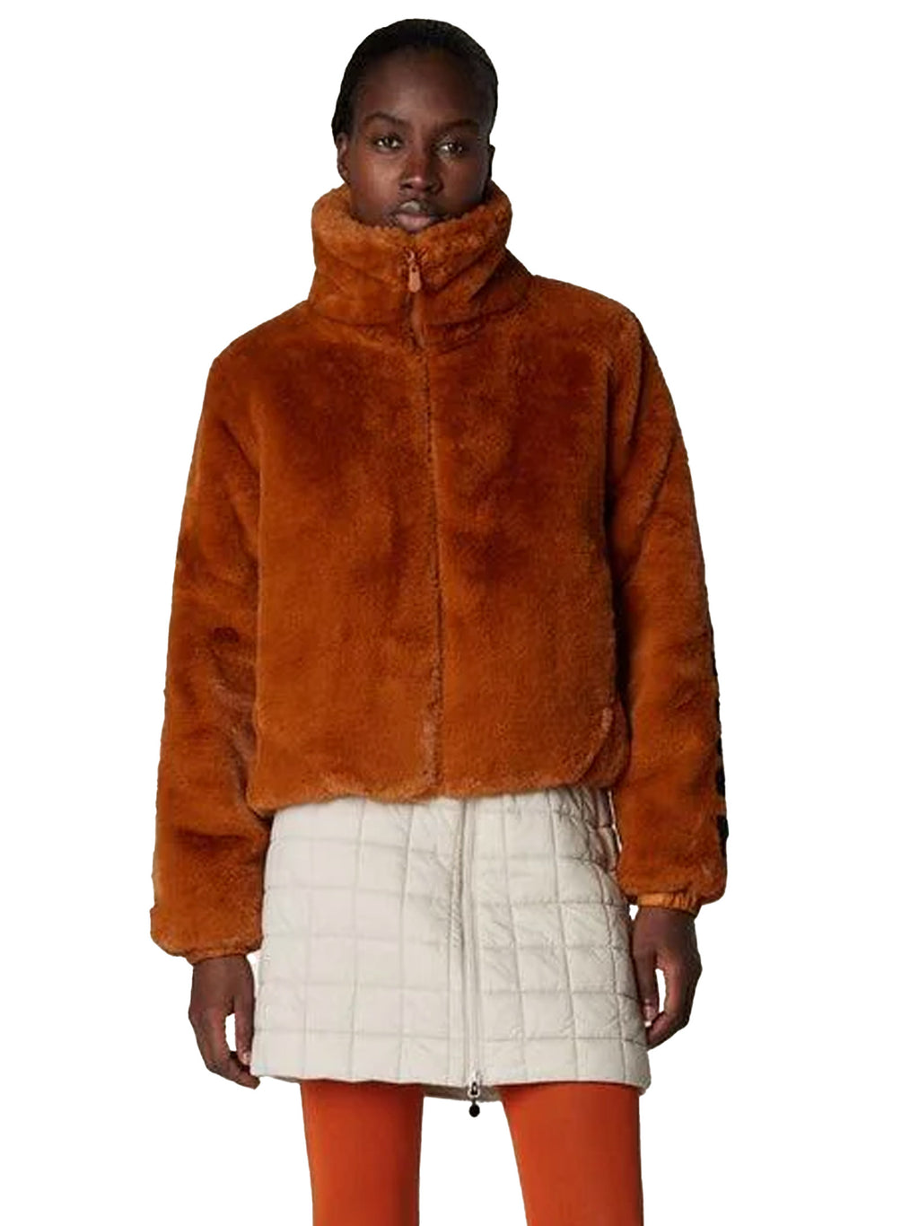 Save The Duck | Laila Piumino Donna Caramel Brown Animal Free