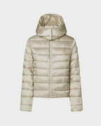 Save The Duck | Liana Piumino Donna Bianco Giaccio Animal Free