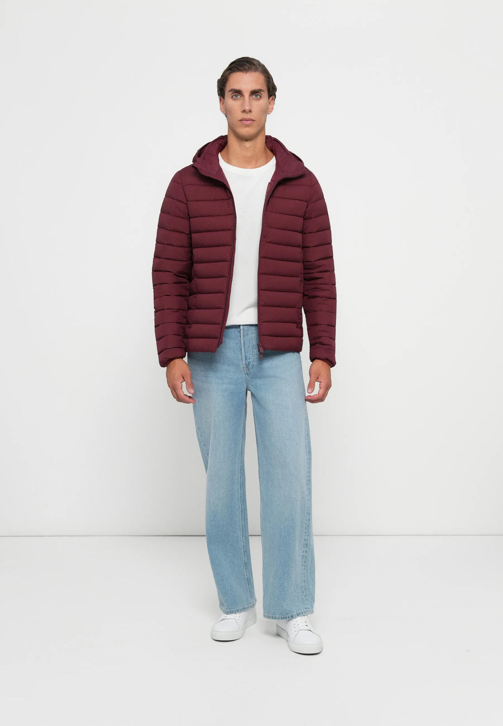 Save The Duck | Juncus Giacca Uomo Wine Red Animal Free
