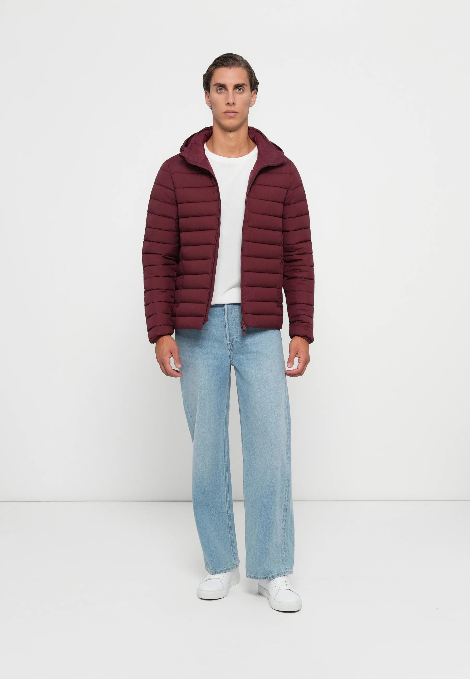 Save The Duck | Juncus Giacca Uomo Wine Red Animal Free
