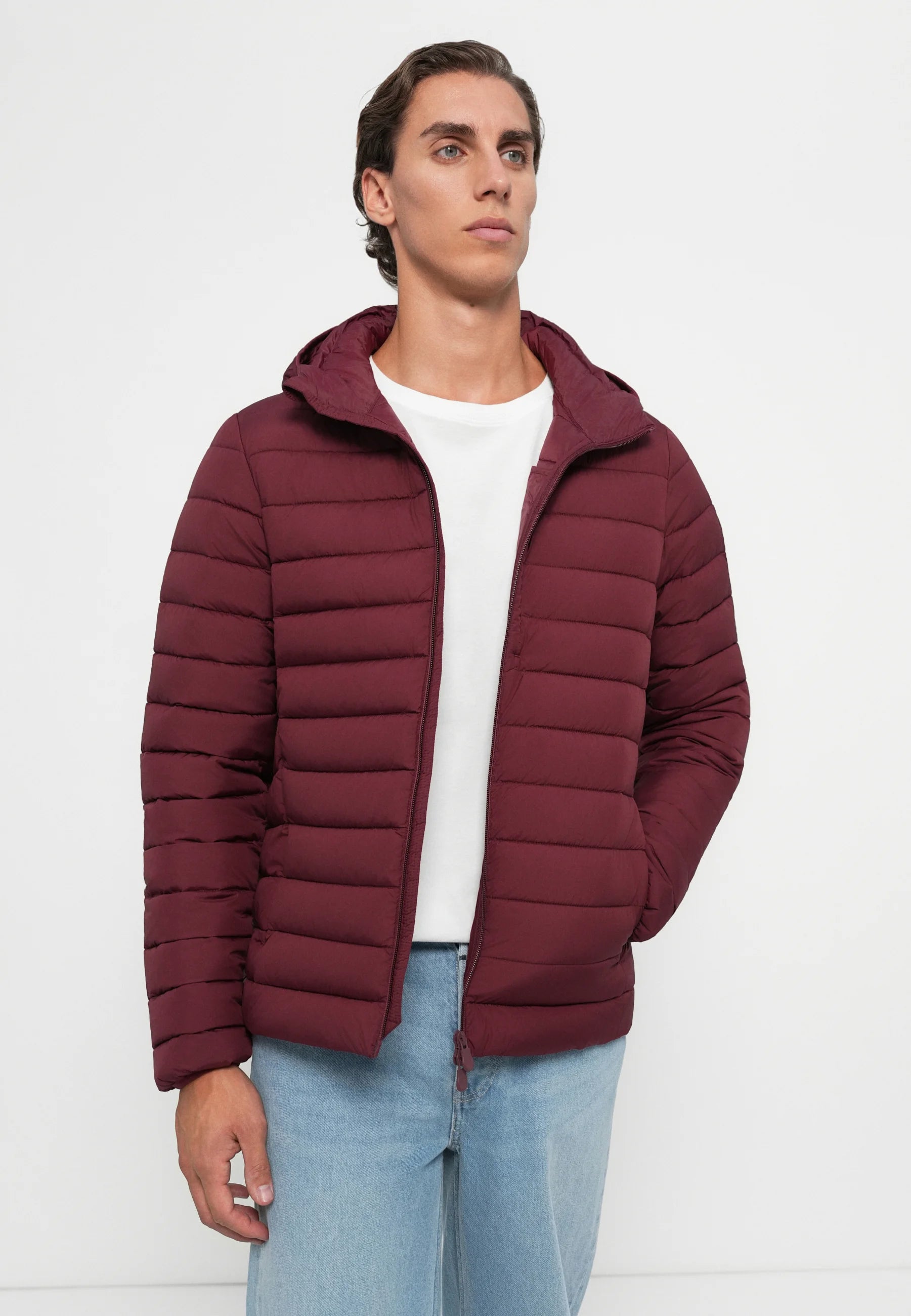 Save The Duck | Juncus Giacca Uomo Wine Red Animal Free