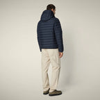 Save The Duck | Ezra Giubbotto Uomo Blue/Black Animal Free