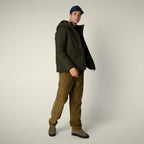 Save The Duck | Obione Giacca Uomo Land Green Animal Free