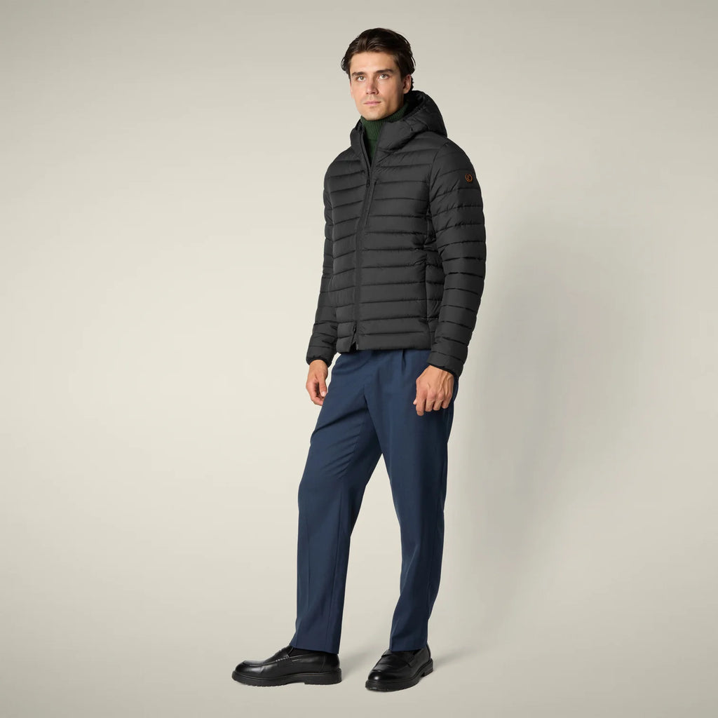 Save The Duck | Juncus Giacca Uomo Nero Animal Free