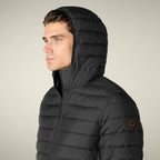 Save The Duck | Juncus Giacca Uomo Nero Animal Free