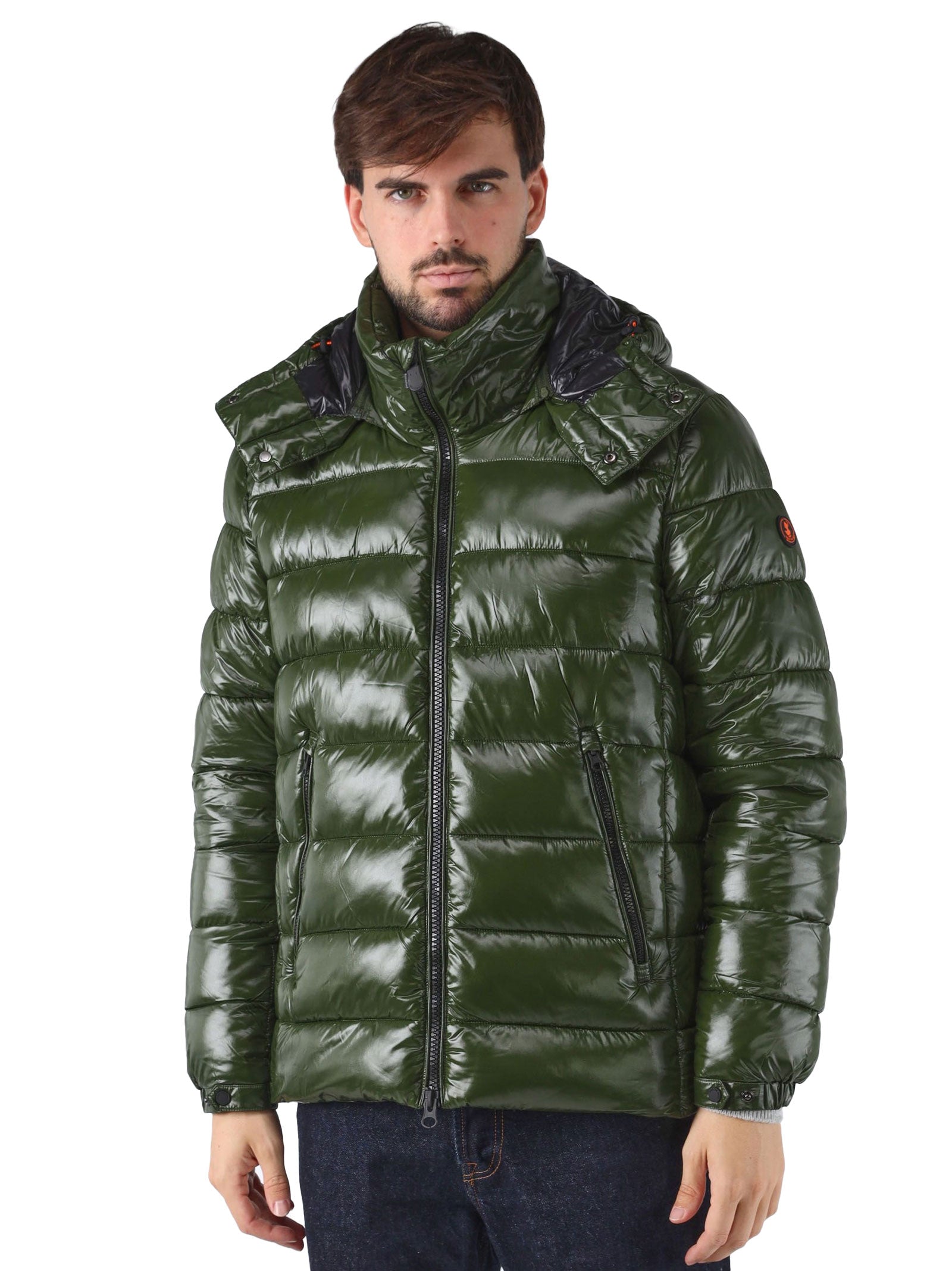 Save The Duck | Florian Giacca Uomo Verde Scuro Animal Free