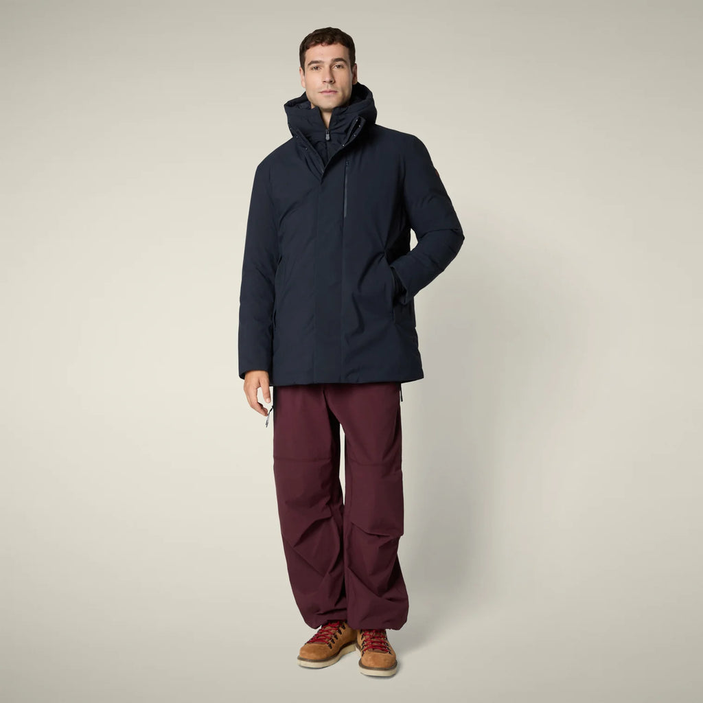 Save The Duck | Sesle Cappotto Uomo Blue/Black Animal Free