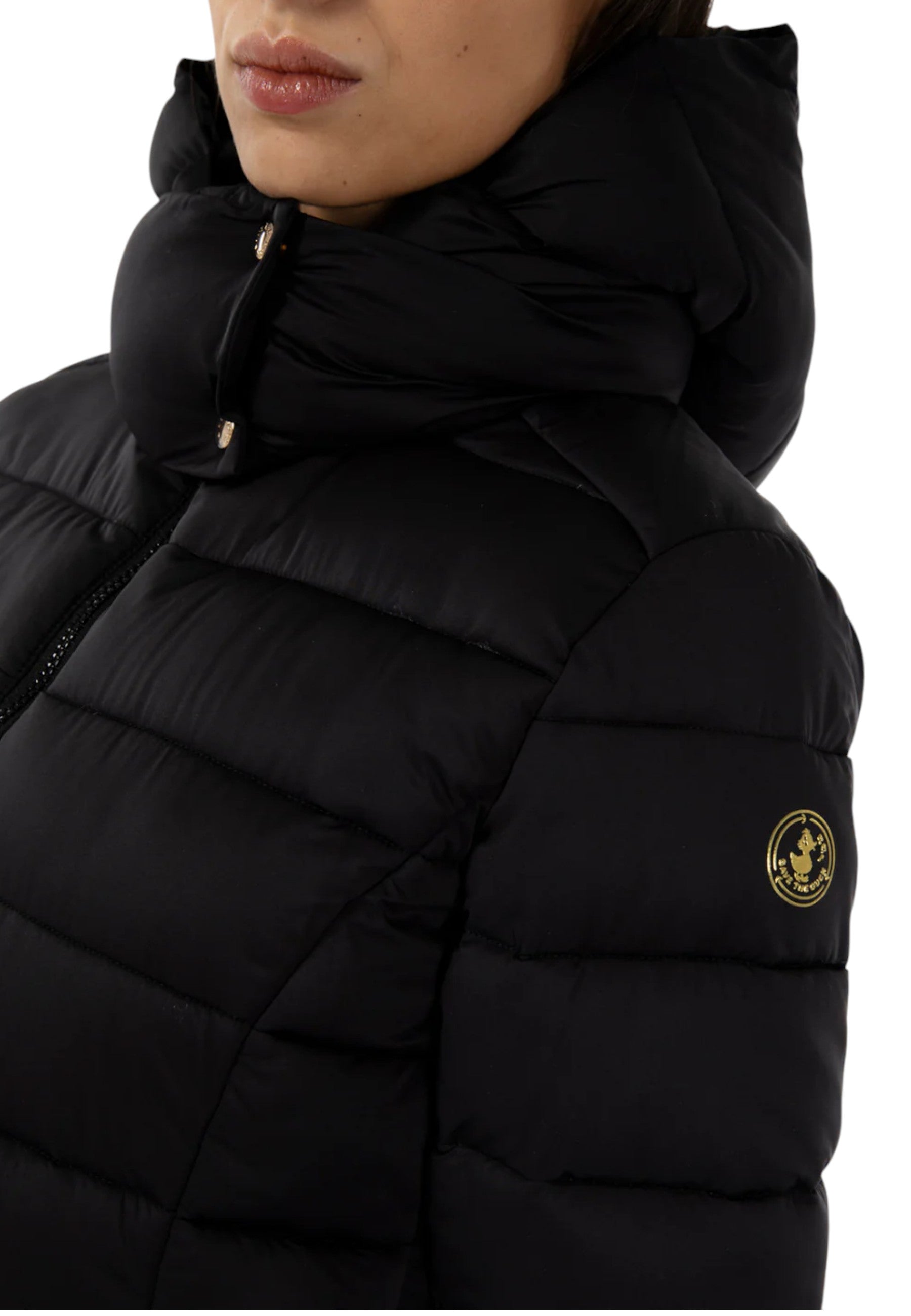 Save The Duck | Piumino Donna Enis Nero