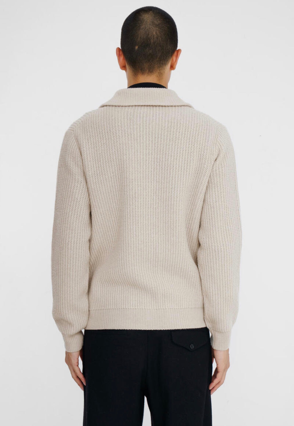 Ferrante | Blusotto Maglione con Zip in Lana Merino | Uomo