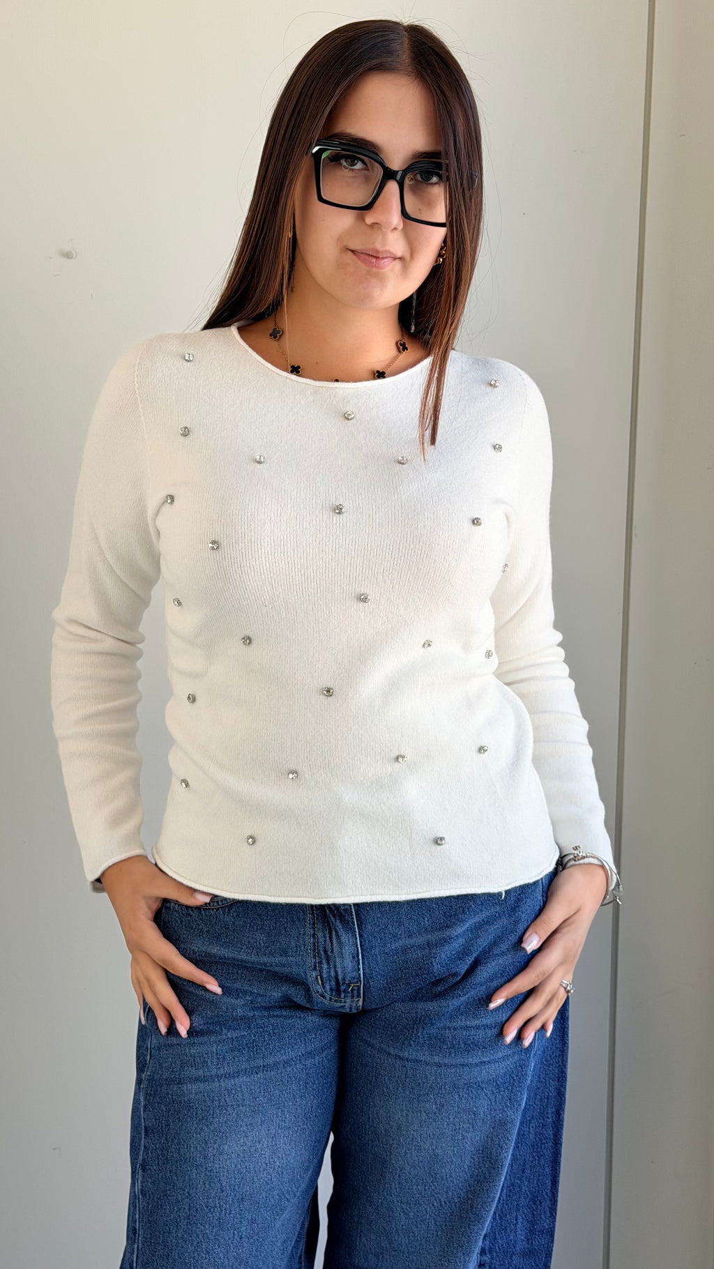 Risskio | Maglia Isabel con strass