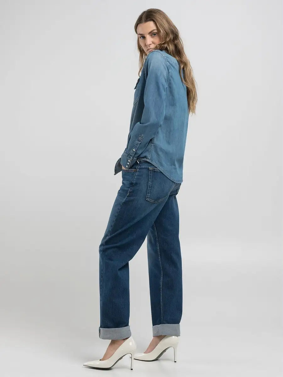 Replay - Camicia Western Slim Fit