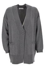 Maidamila | Cardigan Lungo Glitter Seta e Cashmere | Cardigan Donna