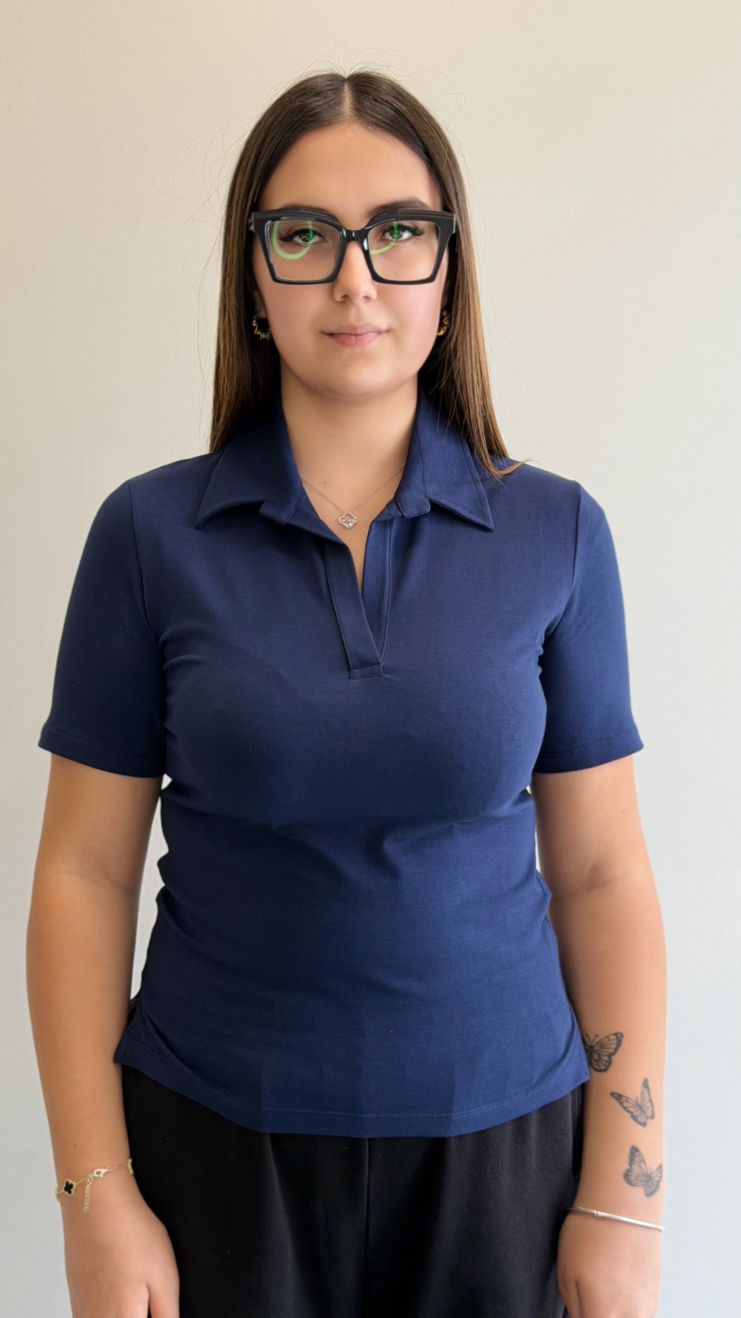 Maidamila | Polo Cotone | Blu