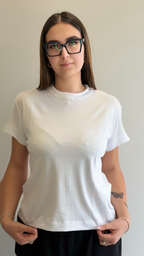 Maidamila | T-shirt Basic cotone | White