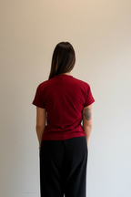 Maidamila | T-shirt Basic cotone | Red
