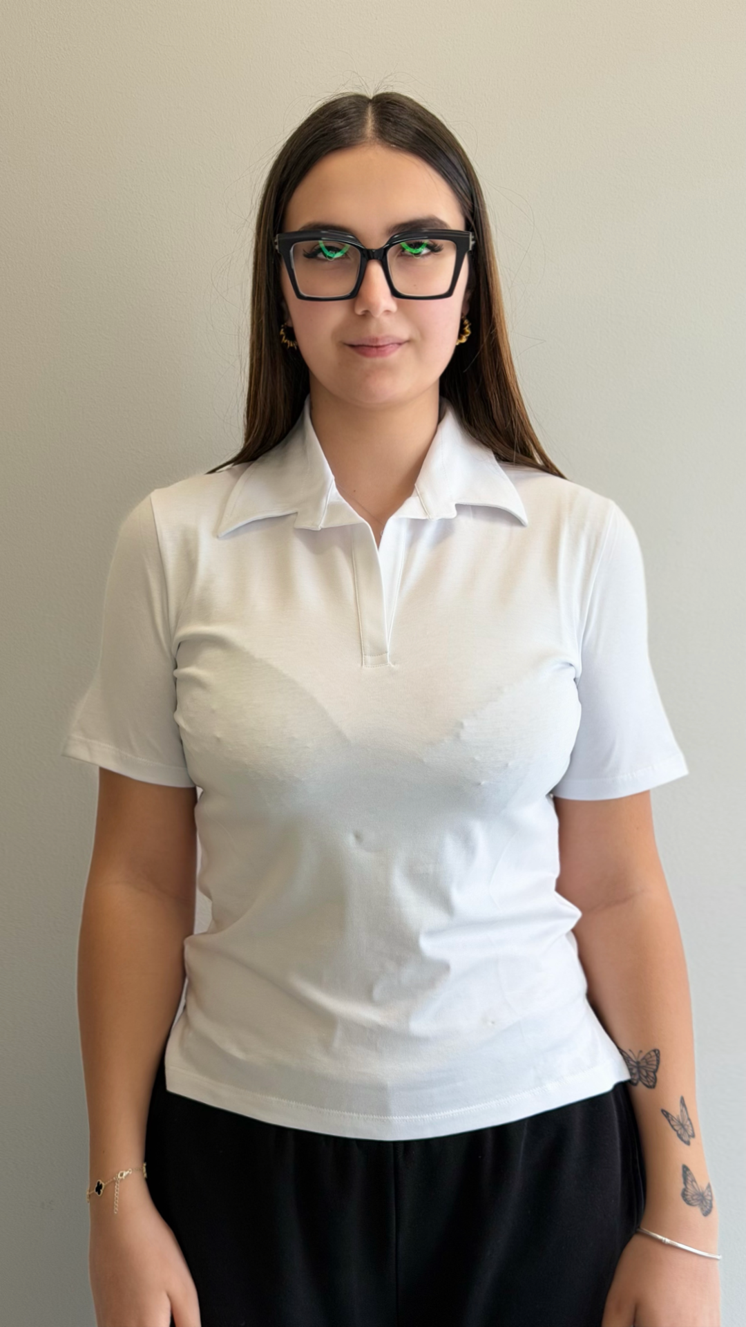 Maidamila | Polo Cotone | White
