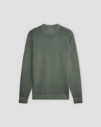 Ferrante | Mezzo Collo in Lana Merino Extrafine Green | Uomo