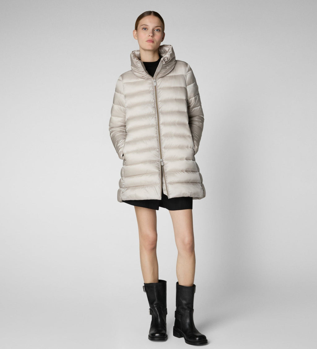 Save The Duck | Lydia | Piumino Donna Animal-Free Beige