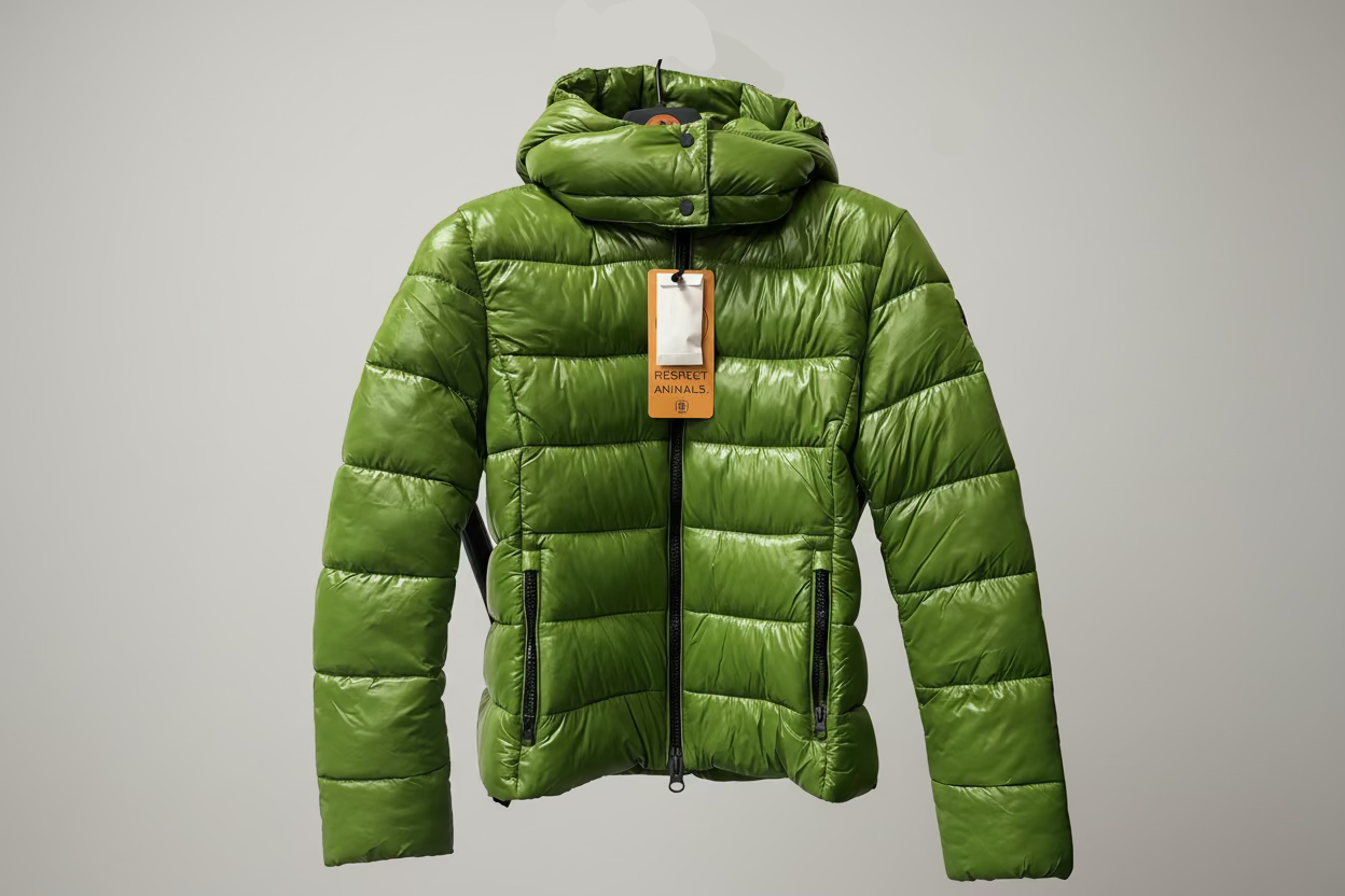 Save The Duck | Cosmary | Piumino Donna Verde Bosco Animal Free