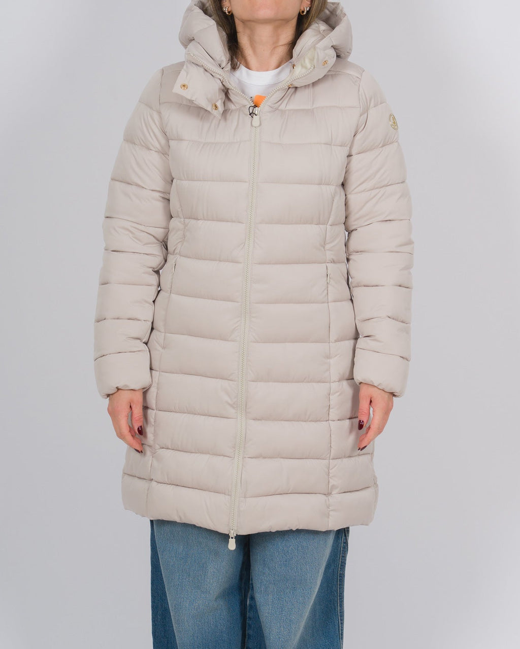 Save The Duck | Piumino Donna Enis Beige