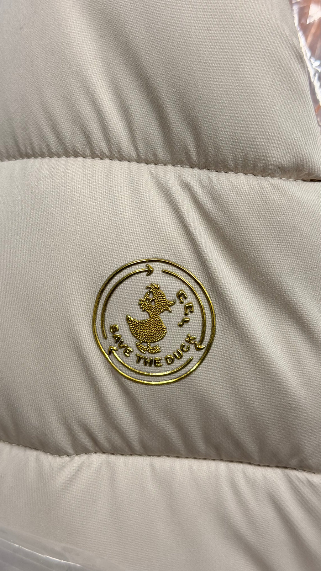 Save The Duck | Piumino Donna Enis Beige