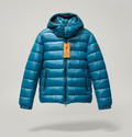 Save The Duck | Florian Giacca Uomo Blue Petrolio Animal Free