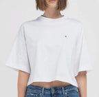 Replay | Crop Top Donna con Logo | White